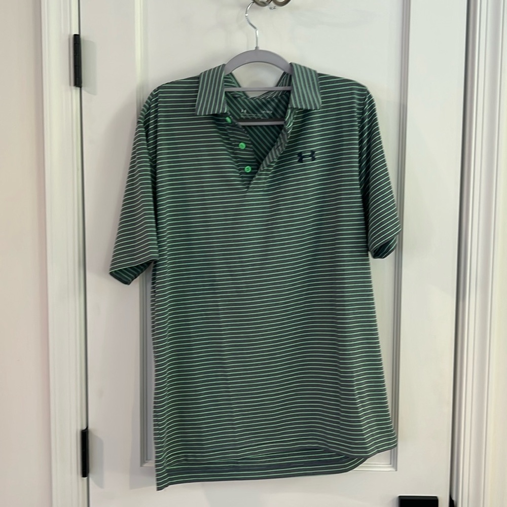Mens under armour golf polo